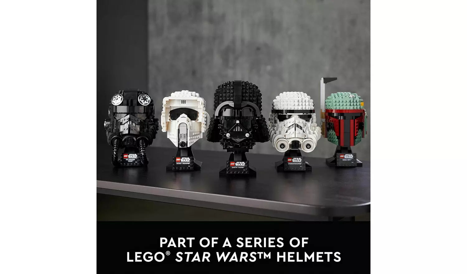 LEGO Star Wars Darth Vader Helmet Set for Adults | Ages 18+ | Model 75304 | NEW LEGO