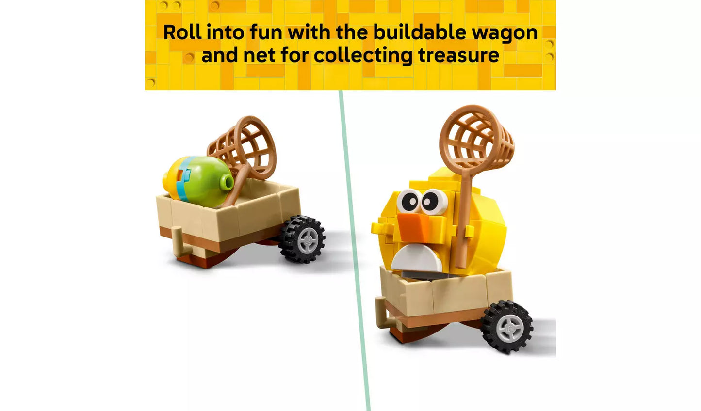 LEGO Easter Bunny and Chick Egg Hunt Toy – Model 40808 | Ages 8+ | 140 Pieces | New LEGO