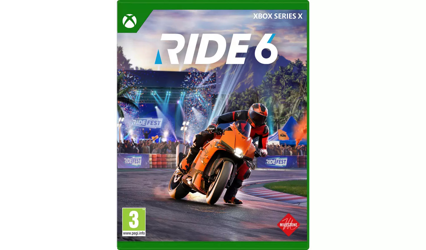 RIDE 6 – Xbox Series X | Physical Disc | 3+ (Excellent Condition) Xbox