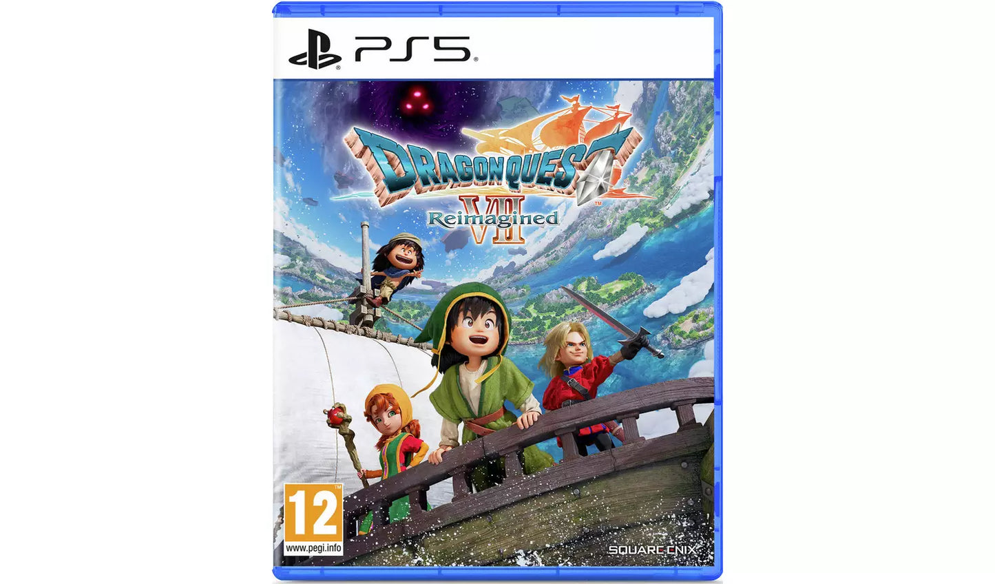 Dragon Quest VII Reimagined – PS5 | Physical Disc | 12+ | Classic RPG Reborn (New) PS5