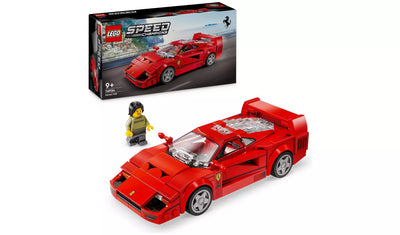 LEGO Speed Champions Ferrari F40 Supercar Vehicle Toy | Ages 9+ | Model 76934 | New LEGO