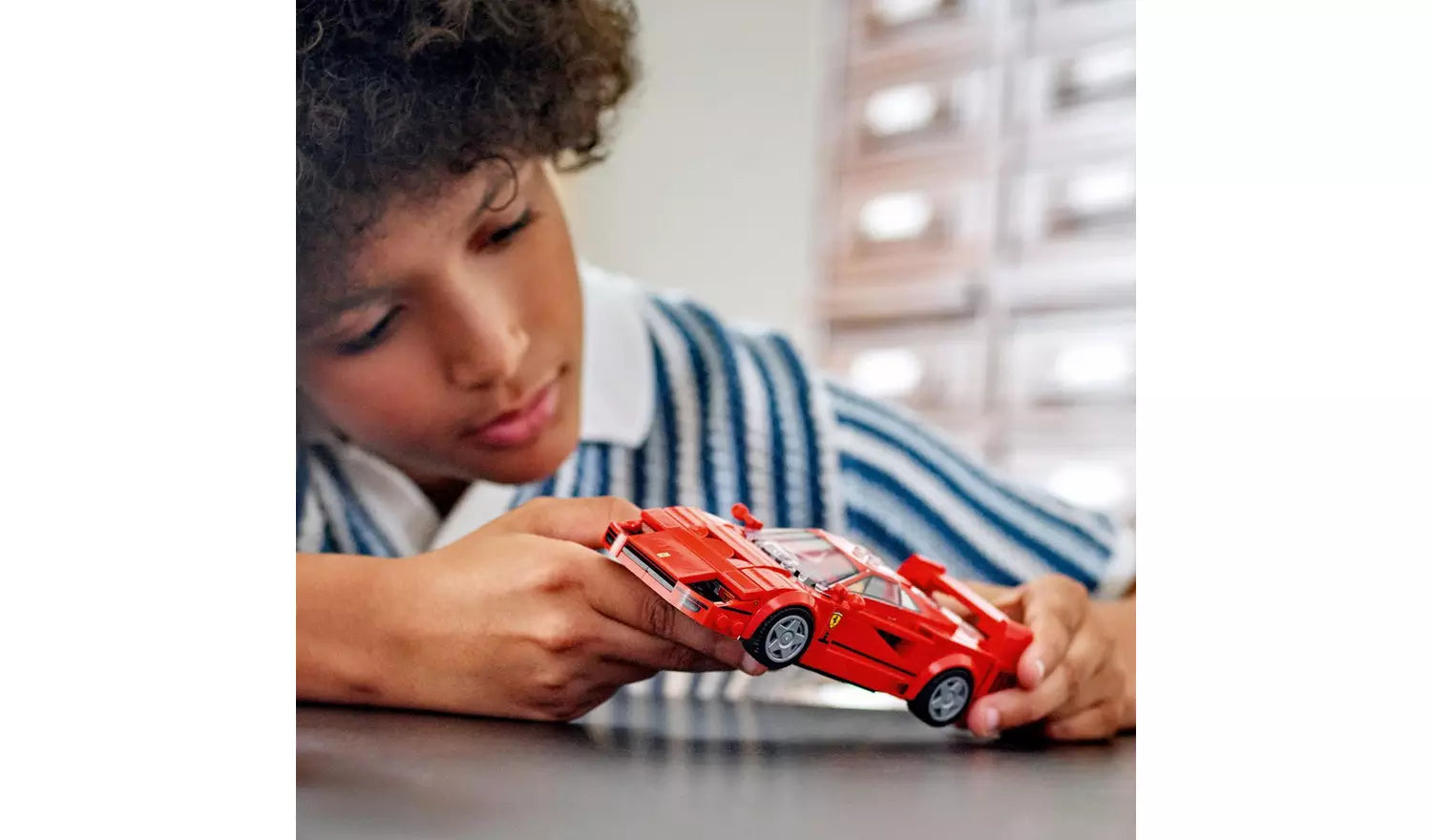 LEGO Speed Champions Ferrari F40 Supercar Vehicle Toy | Ages 9+ | Model 76934 | New LEGO