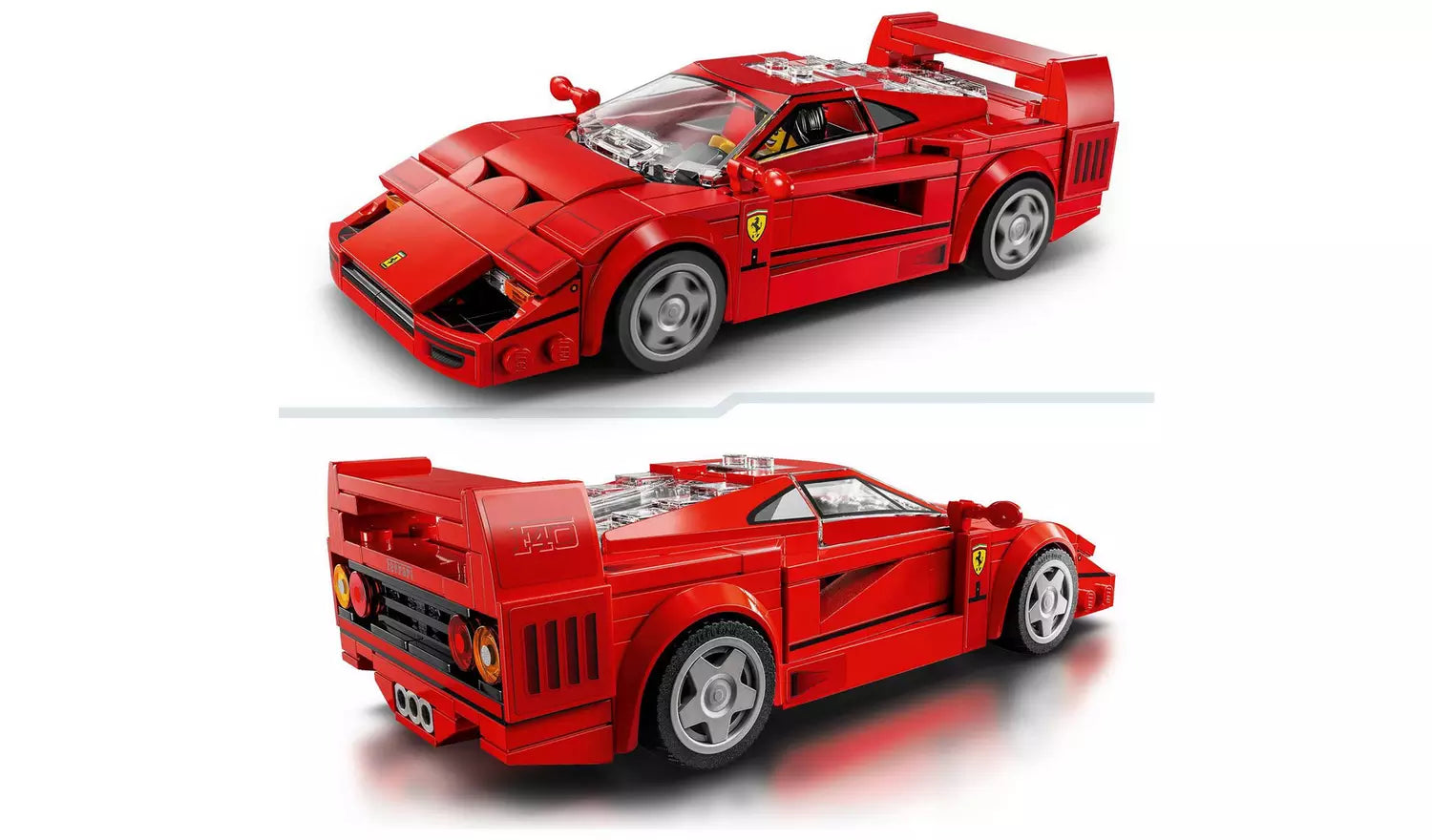 LEGO Speed Champions Ferrari F40 Supercar Vehicle Toy | Ages 9+ | Model 76934 | New LEGO