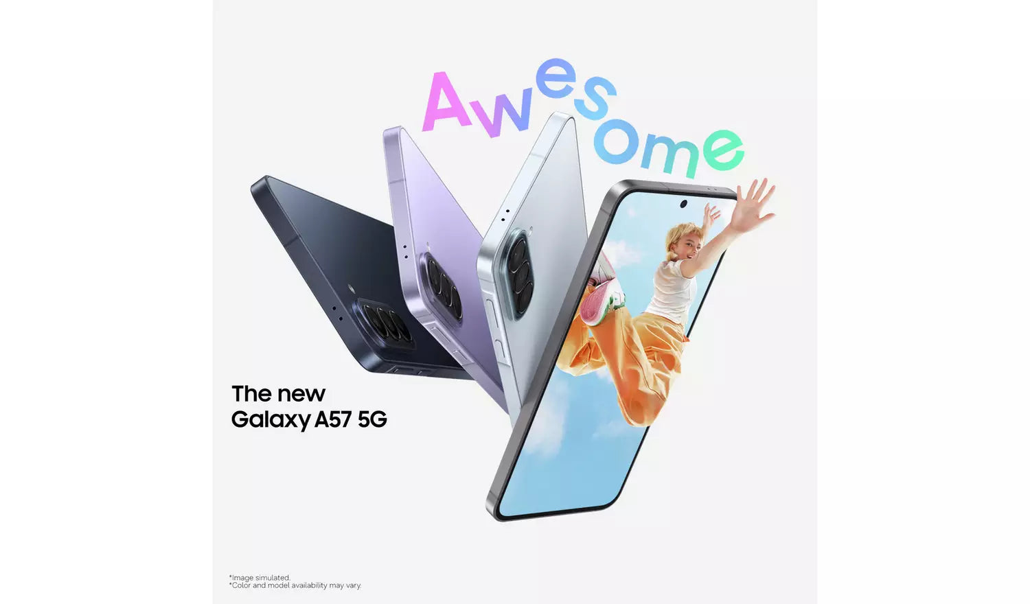 Samsung Galaxy A57 5G 128GB Grey Unlocked (New) Samsung