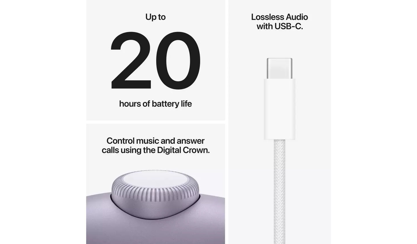 Apple AirPods Max 2 Over-Ear Wireless Headphones – Purple (New) Apple