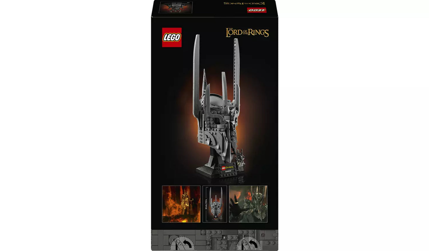 LEGO Icons The Lord of the Rings: Sauron's Helmet 11373 | Ages 18+ | New LEGO