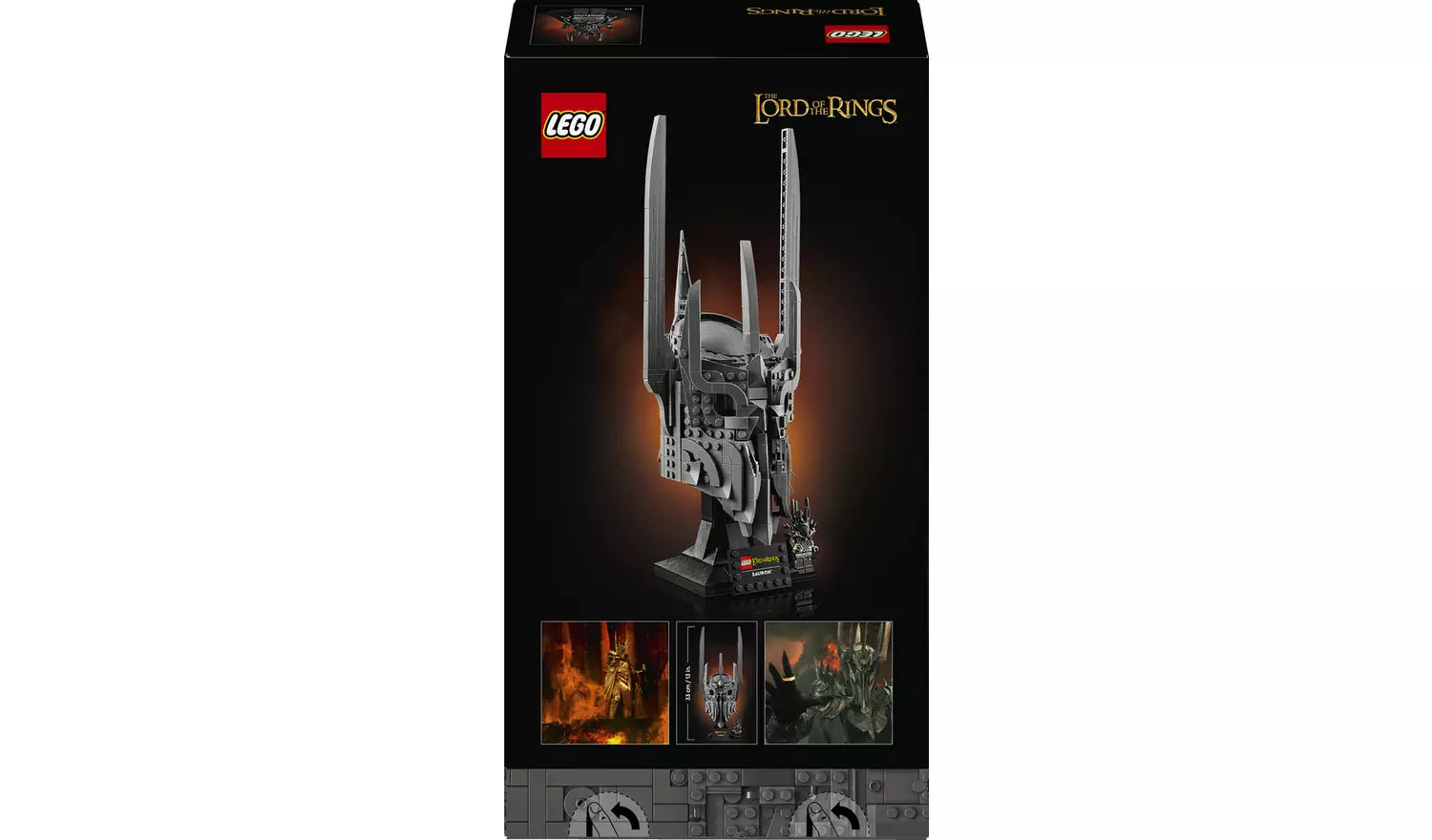 LEGO Icons The Lord of the Rings: Sauron's Helmet 11373 | Ages 18+ | New LEGO
