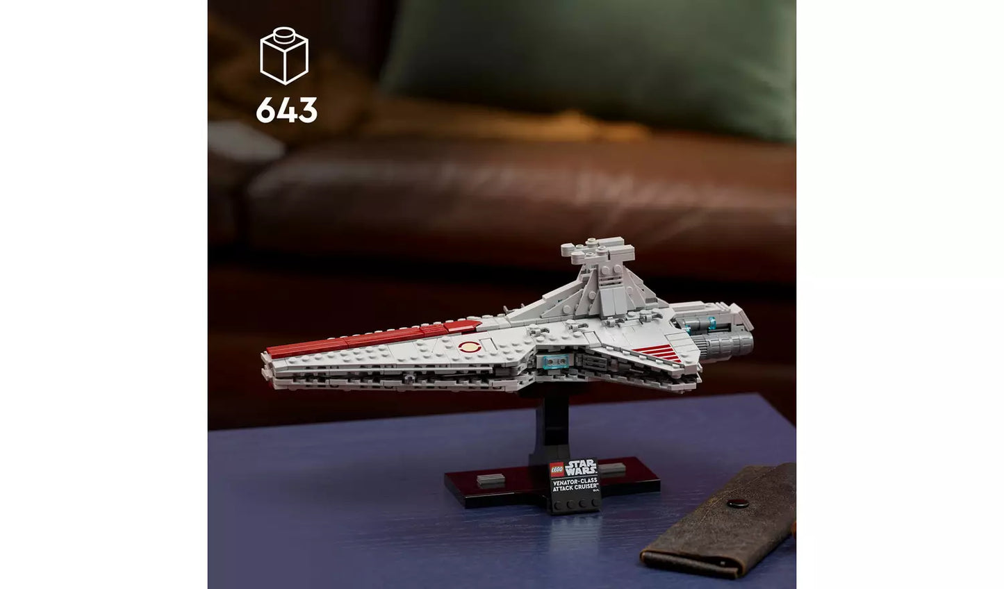 LEGO Star Wars Venator-Class Attack Cruiser Model Kit | Ages 18+ | Model 75441 | NEW LEGO