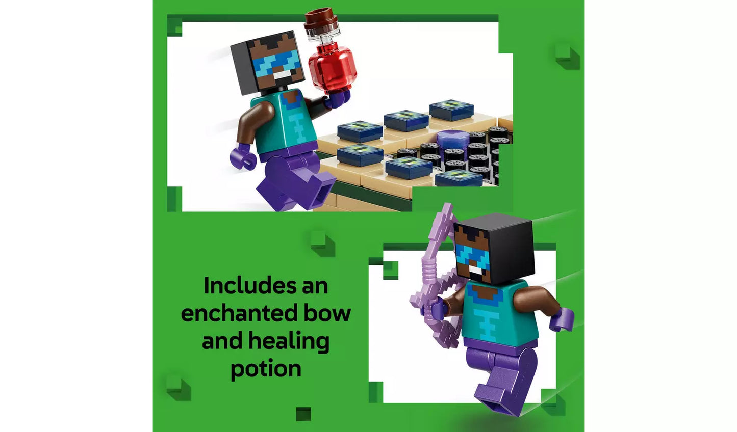 LEGO Minecraft Nether & End Portal Journey Toy | Model 21584 | New LEGO