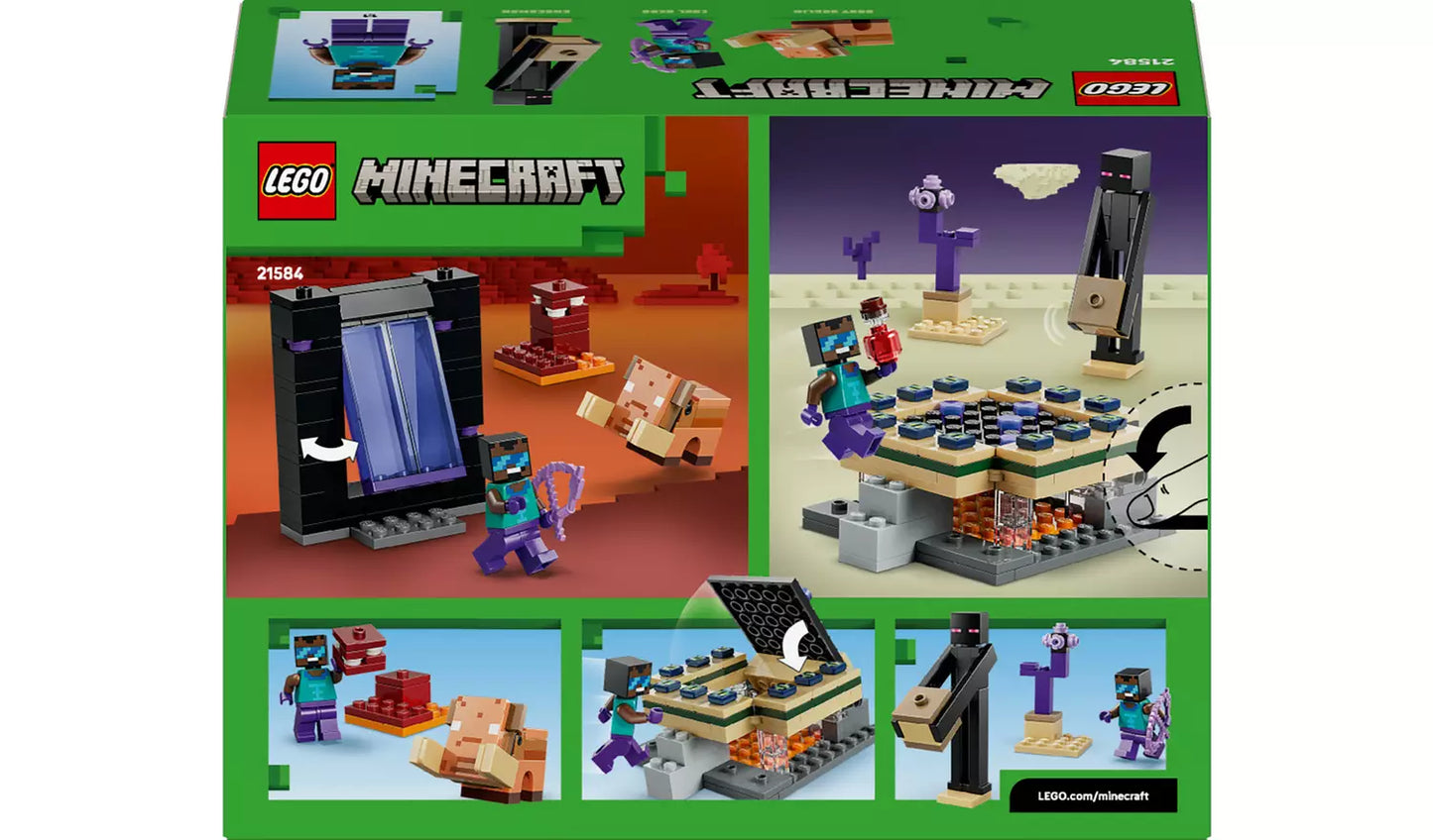 LEGO Minecraft Nether & End Portal Journey Toy | Model 21584 | New LEGO
