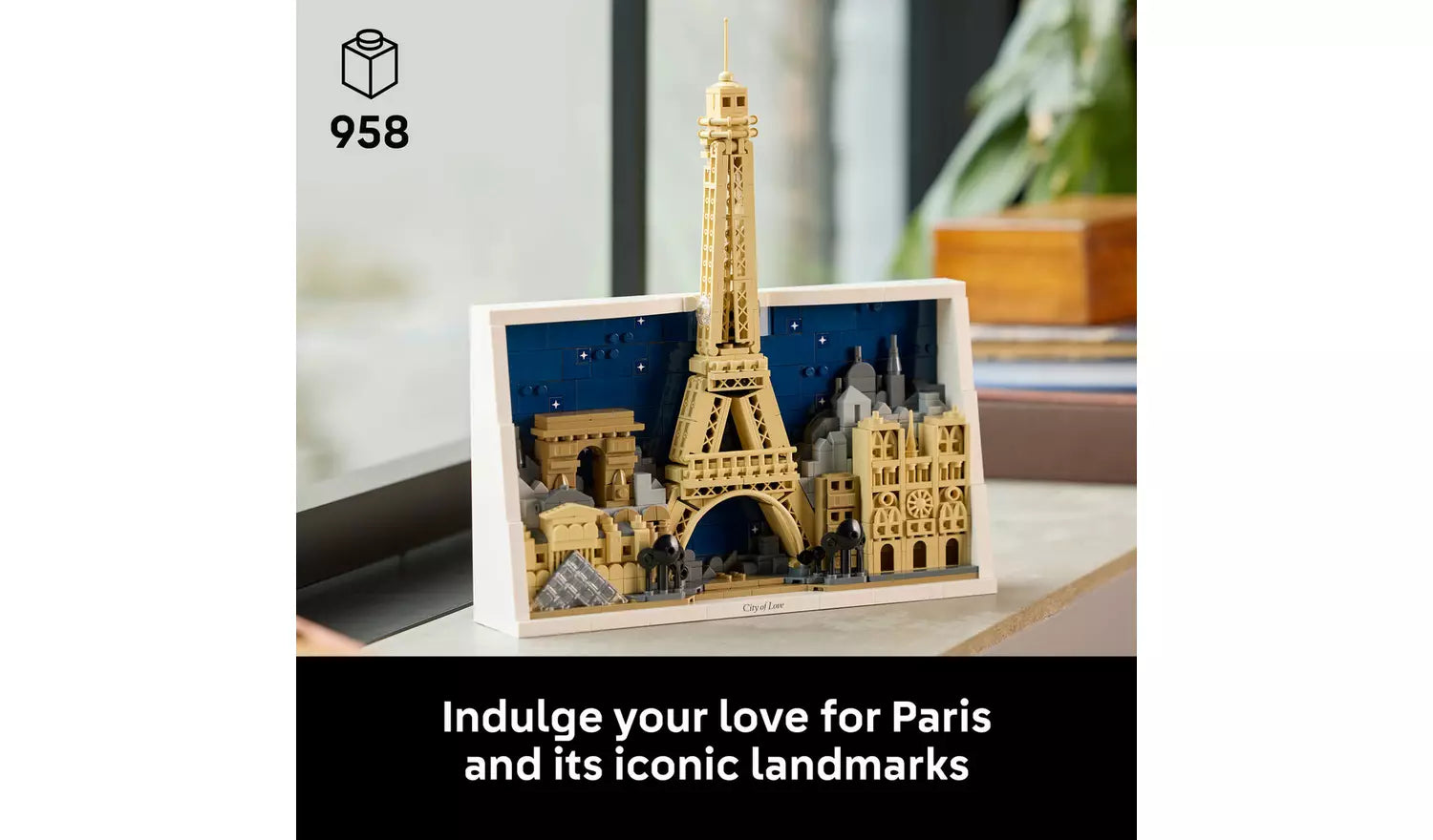LEGO Architecture Paris – City of Love Building Set | Ages 18+ | Model 21064 | NEW LEGO