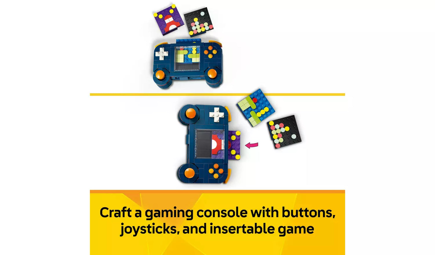 LEGO Creator 3in1 Retro Gaming Console Building Toy | Ages 8+ | Model 31380 | New LEGO