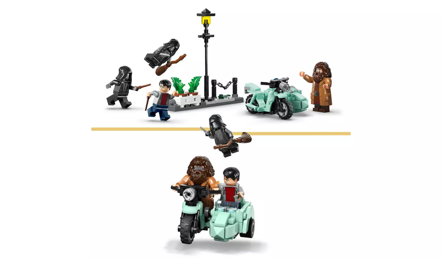 LEGO Harry Potter Hagrid & Harry’s Privet Drive Escape | Ages 8+ | Model 76459 | New LEGO