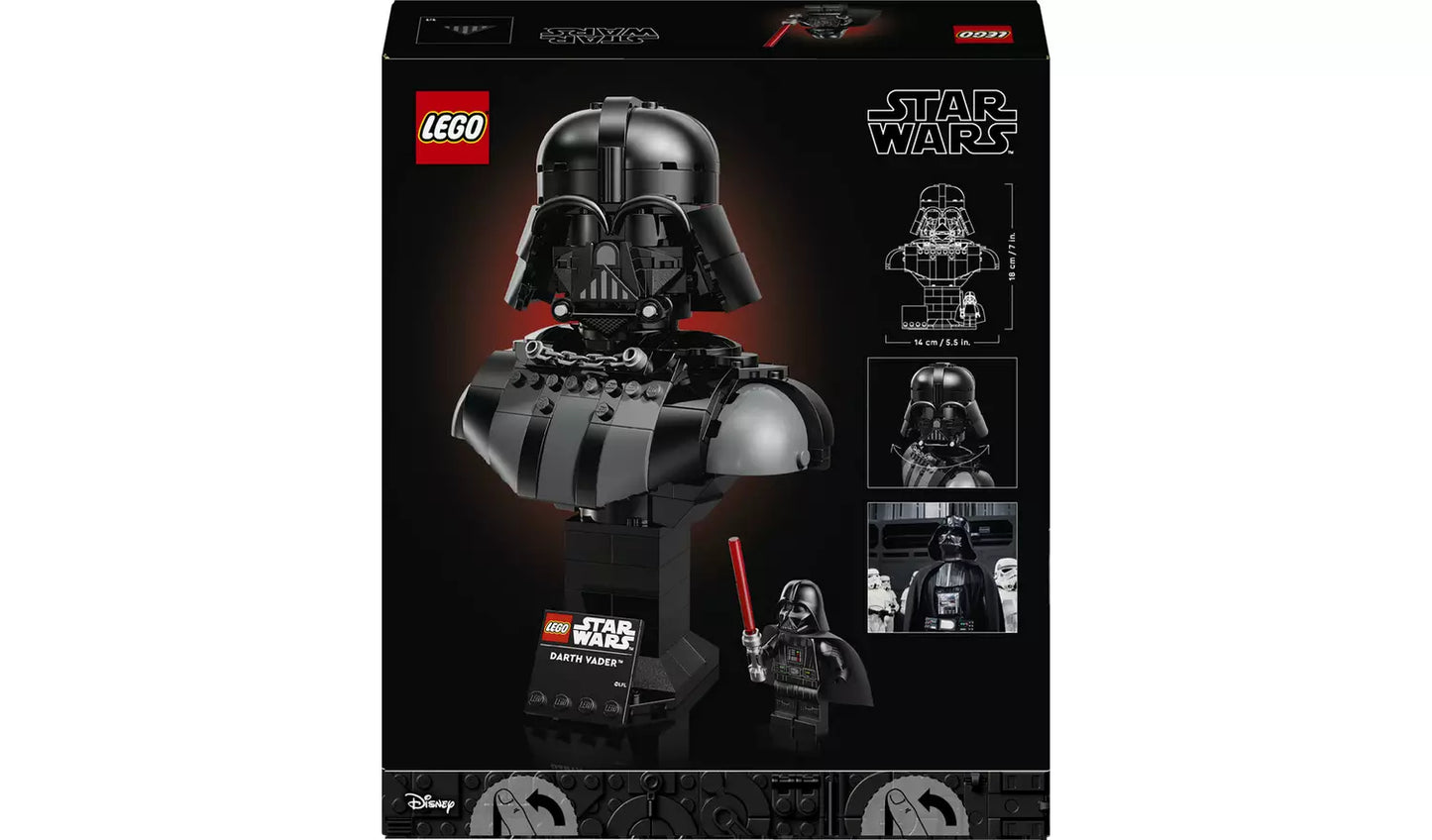 LEGO Star Wars Darth Vader Bust Model Kit 75439 | Ages 18+ | New LEGO