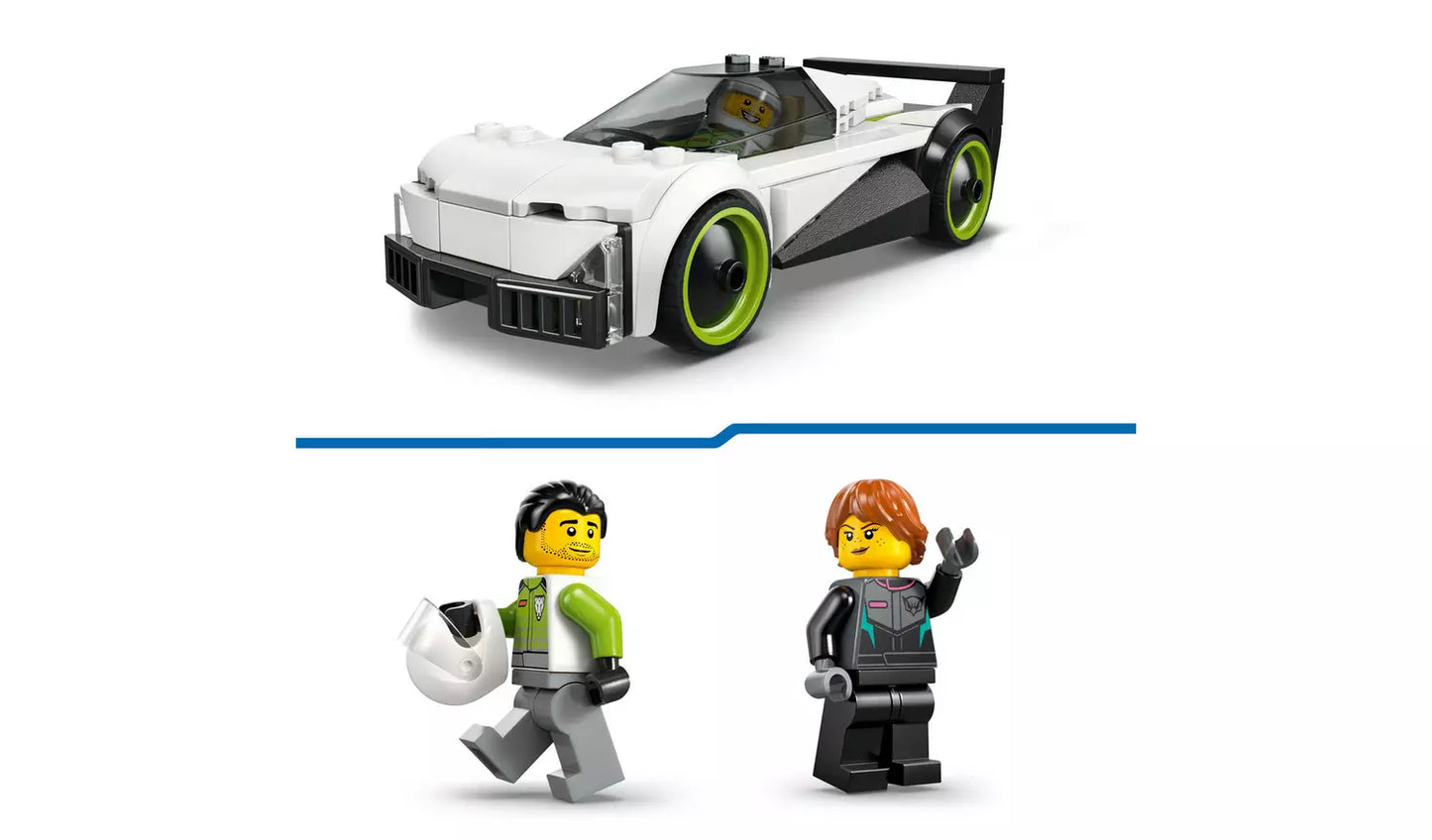LEGO City Jet vs. Car Toy Vehicle Model Kit 60489 | Ages 6+ | New LEGO