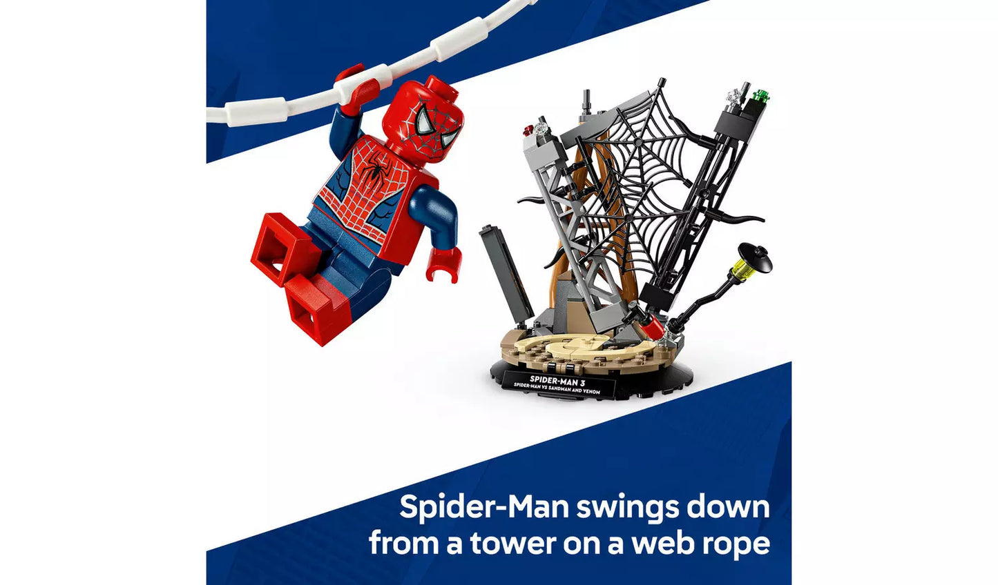 LEGO Marvel Epic Battle: Spider-Man vs. Sandman Set | Ages 9+ | Model 76334 | New LEGO