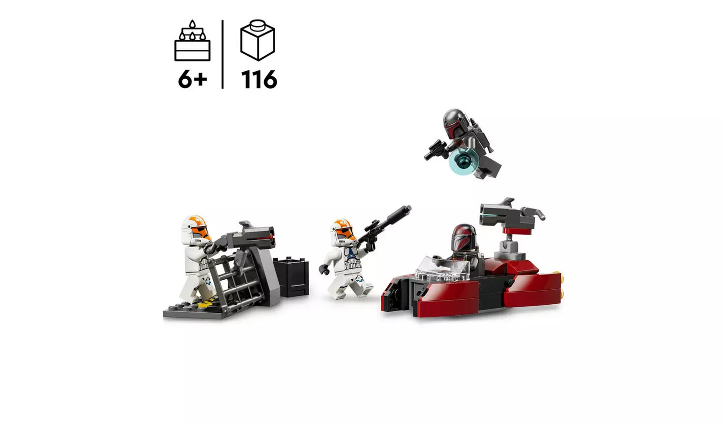 LEGO Star Wars Siege of Mandalore Battle Pack Set | Ages 6+ | Model 75449 | New LEGO
