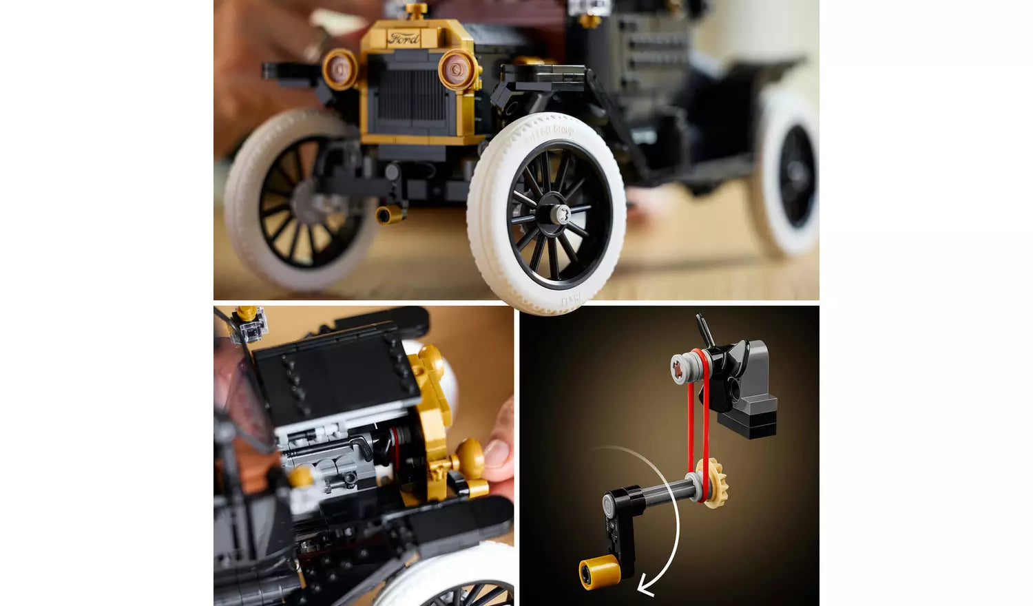 LEGO Icons Ford Model T Retro Car Kit for Adults 11376 | Ages 18+ | New LEGO