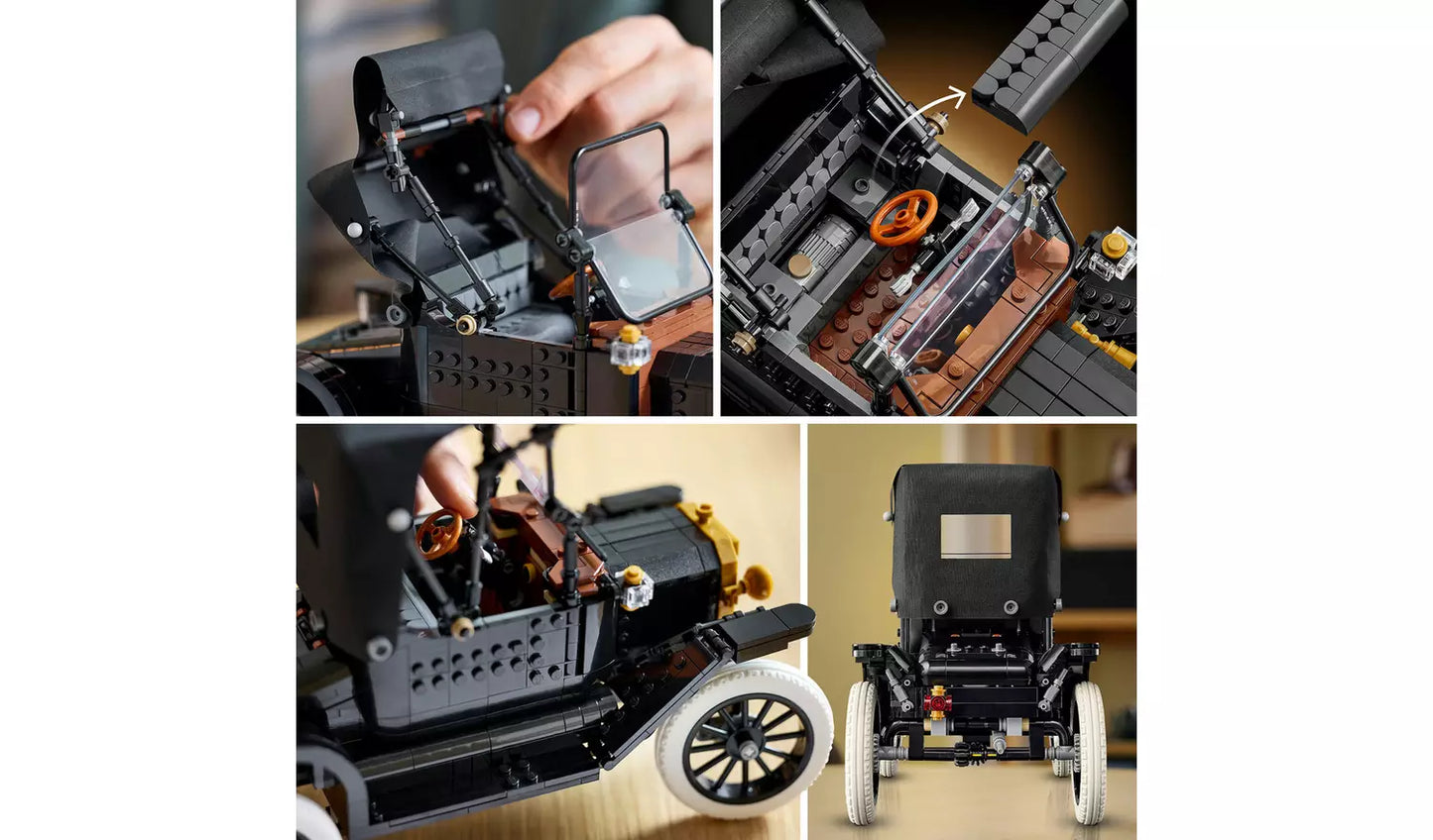 LEGO Icons Ford Model T Retro Car Kit for Adults 11376 | Ages 18+ | New LEGO