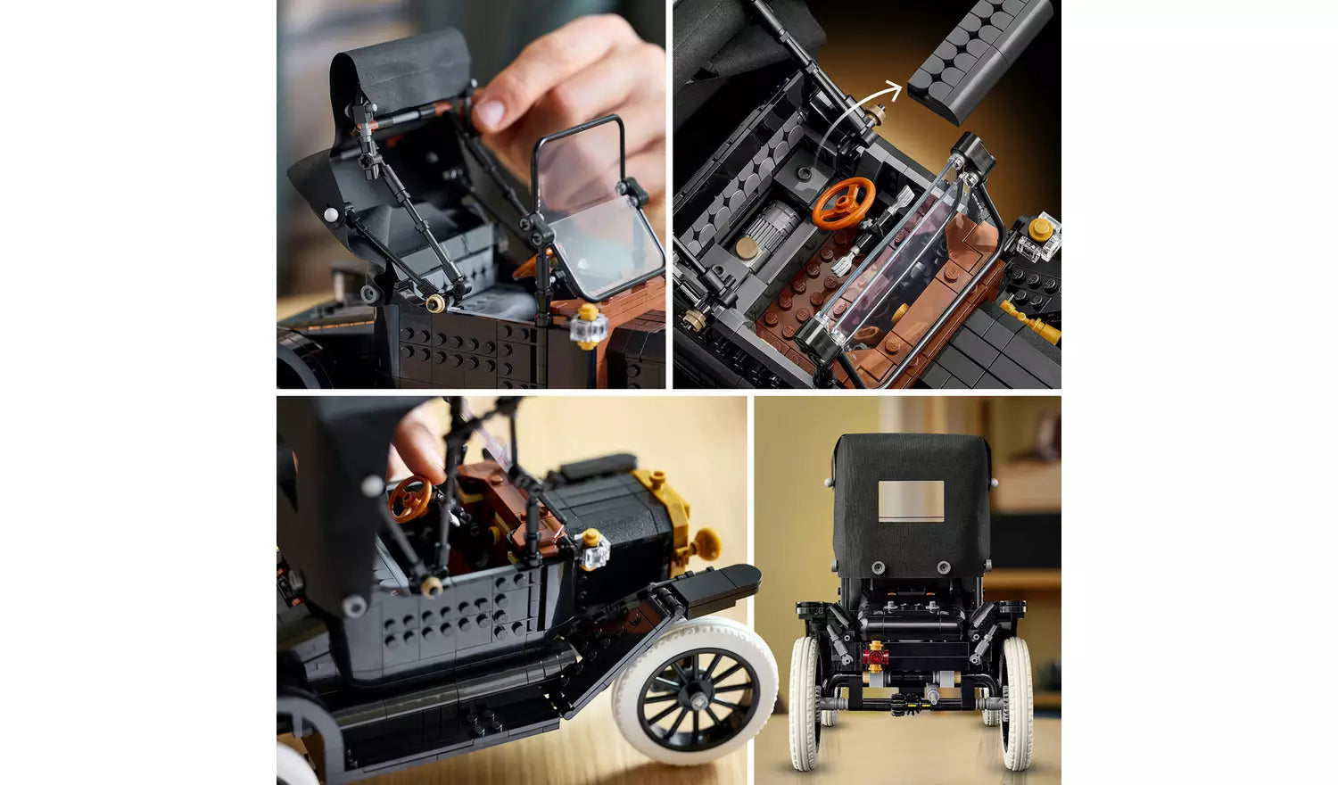 LEGO Icons Ford Model T Retro Car Kit for Adults 11376 | Ages 18+ | New LEGO