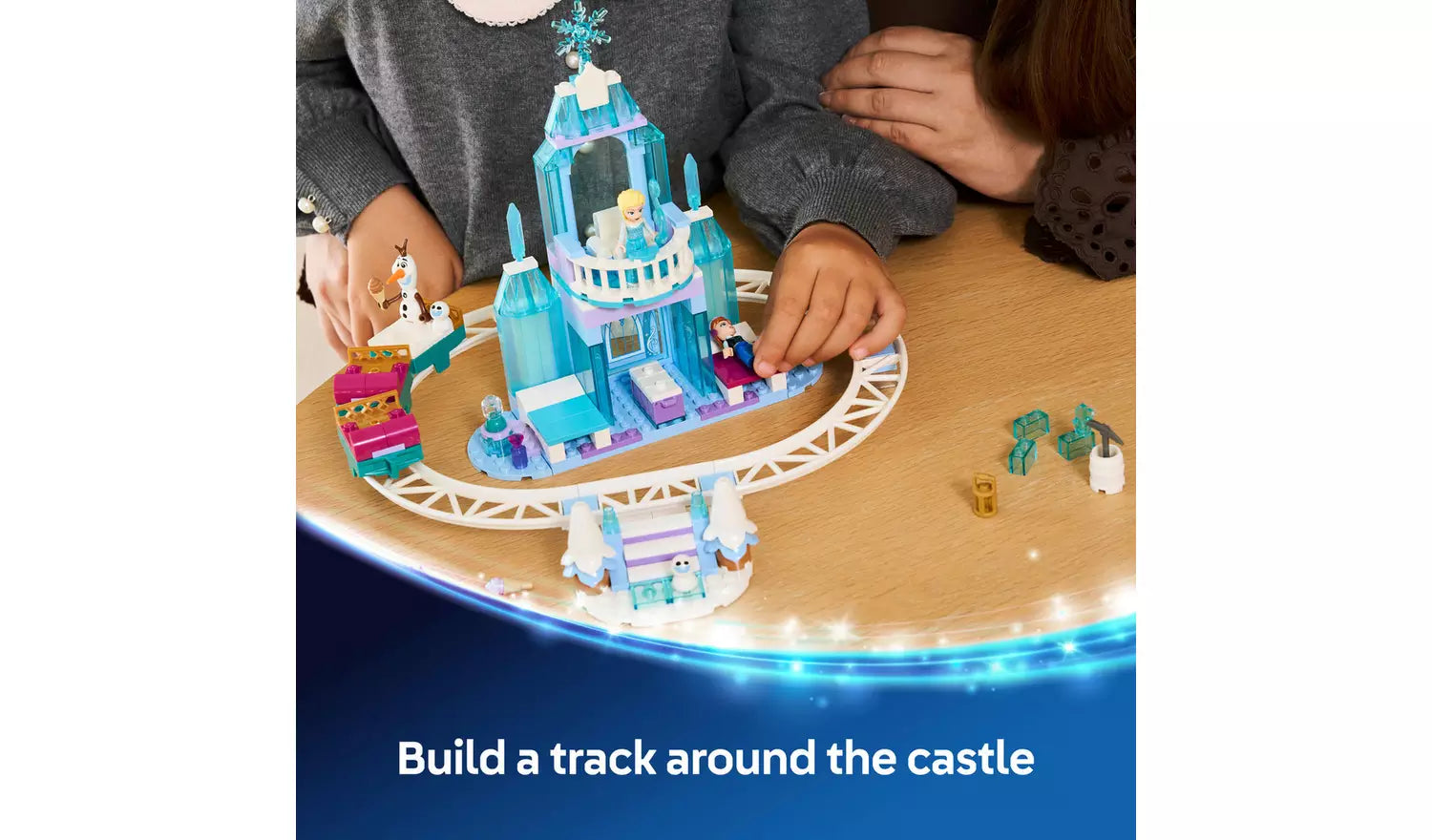 LEGO Disney Frozen Elsa’s Ice Castle & Snow Adventure Playset | Ages 4+ | Model 43281 | New LEGO