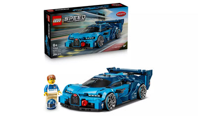 LEGO Speed Champions Bugatti Vision Hyper Sports Car Toy | Ages 9+ | Model 77253 | 284 Pieces | New LEGO