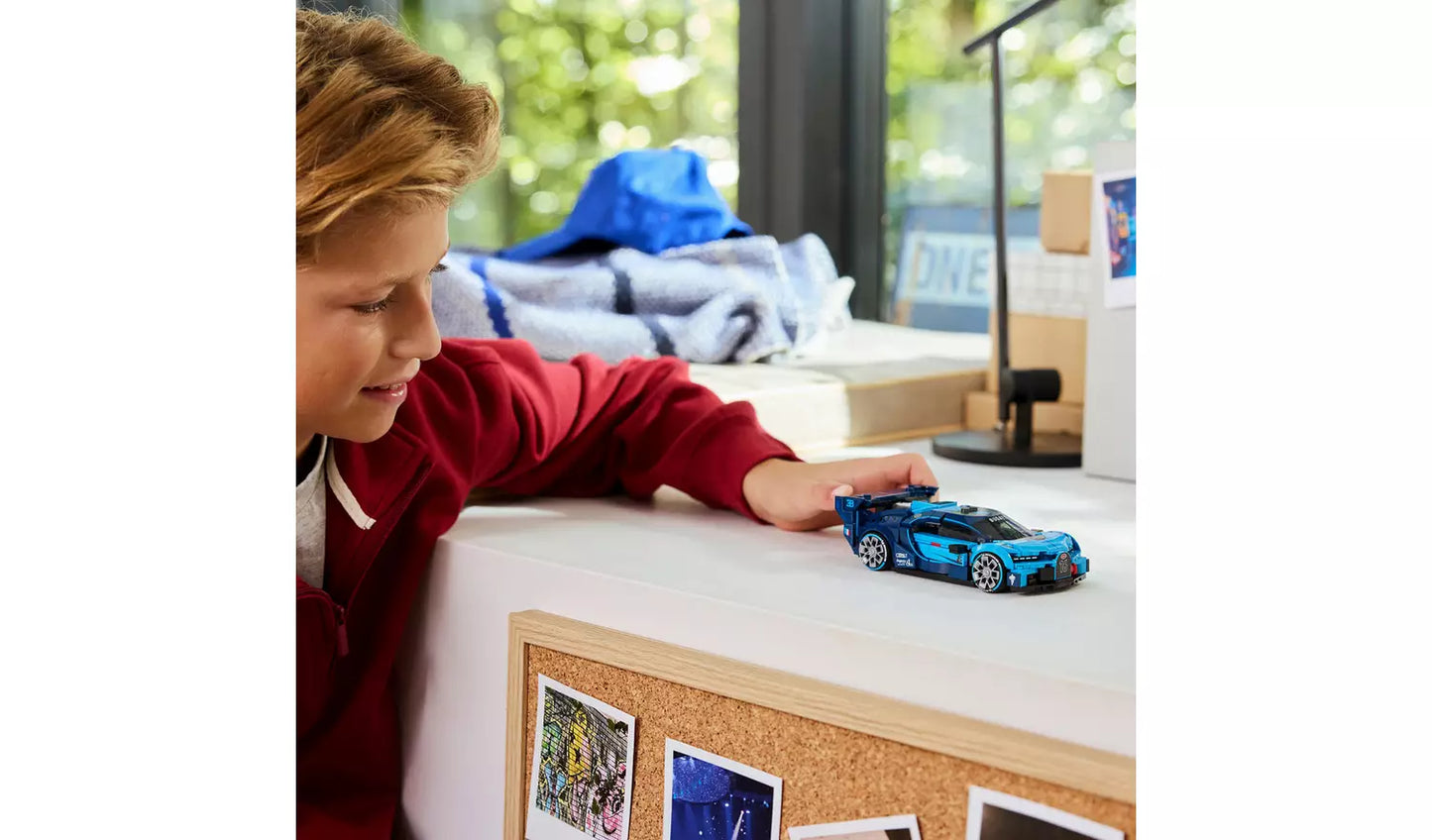 LEGO Speed Champions Bugatti Vision Hyper Sports Car Toy | Ages 9+ | Model 77253 | 284 Pieces | New LEGO