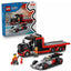 LEGO City F1 Display Truck with Audi F1 Race Car Toy | Ages 7+ | Model 60493 | 508 Pieces | New LEGO