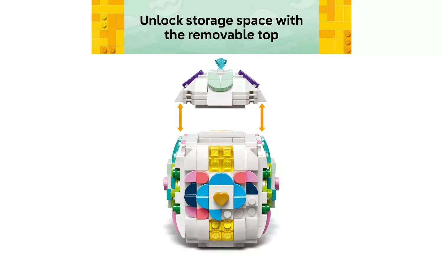 LEGO Decorative Easter Egg Toy for Kids | Ages 9+ | Model 40816 | New LEGO