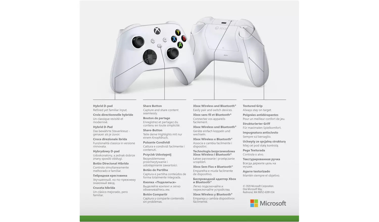 Official Xbox Series X/S Wireless Controller – White | Xbox, PC & Mobile Compatible (New) Xbox