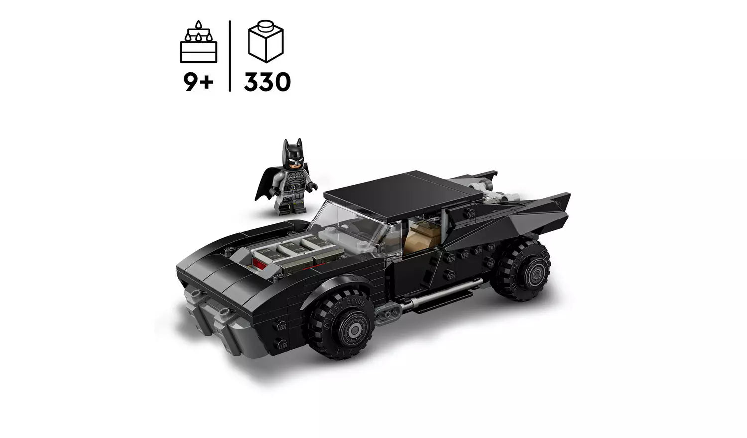 LEGO DC The Batman Batmobile Car Toy Model Set | Ages 9+ | Model 76332 | New LEGO