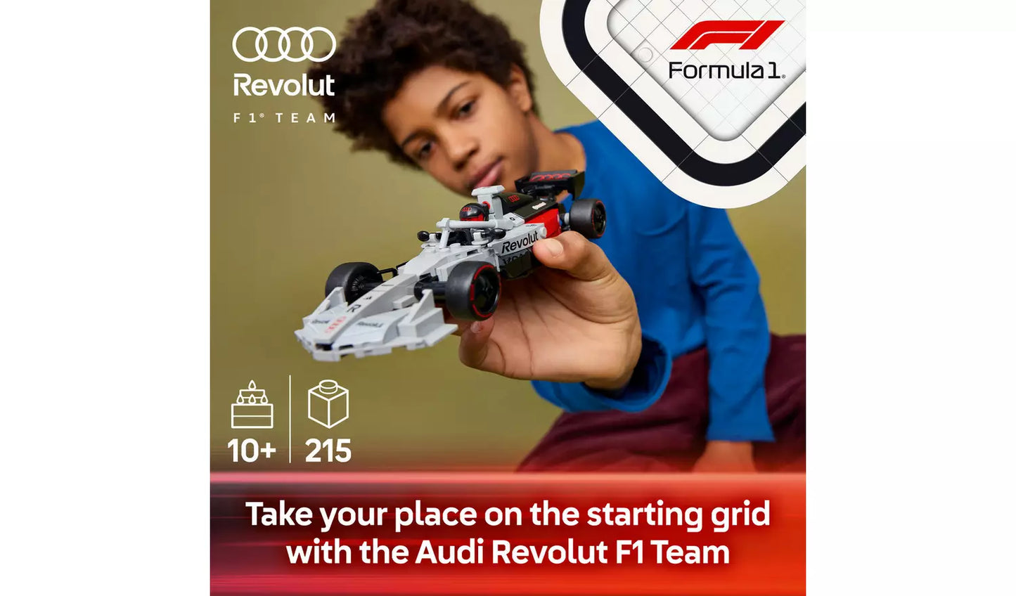 LEGO Speed Champions Audi Revolut F1 Team R26 Race Car | Ages 10+ | Model 77259 | New LEGO