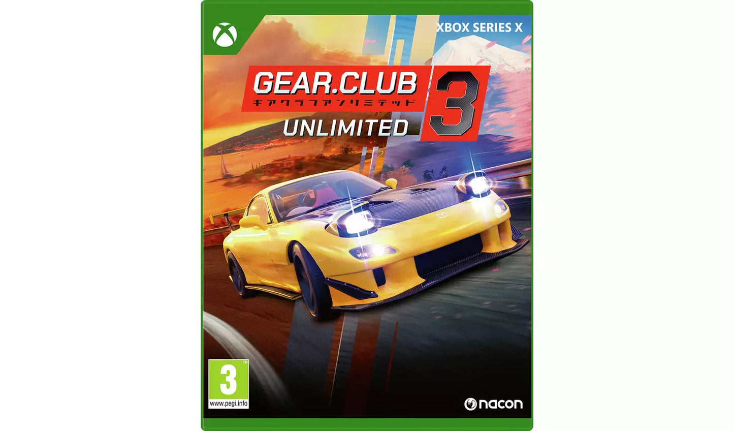 Gear Club Unlimited 3 – Xbox Series X | Physical Disc | 3+ (New) Xbox