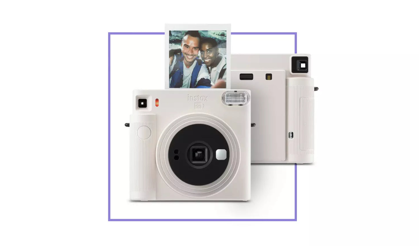 Fujifilm instax SQUARE SQ1 Instant Camera – Chalk White (New) Fujifilm