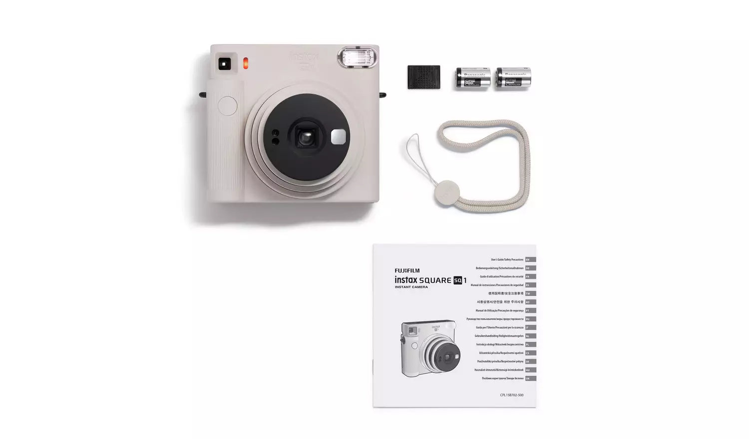 Fujifilm instax SQUARE SQ1 Instant Camera – Chalk White (New) Fujifilm