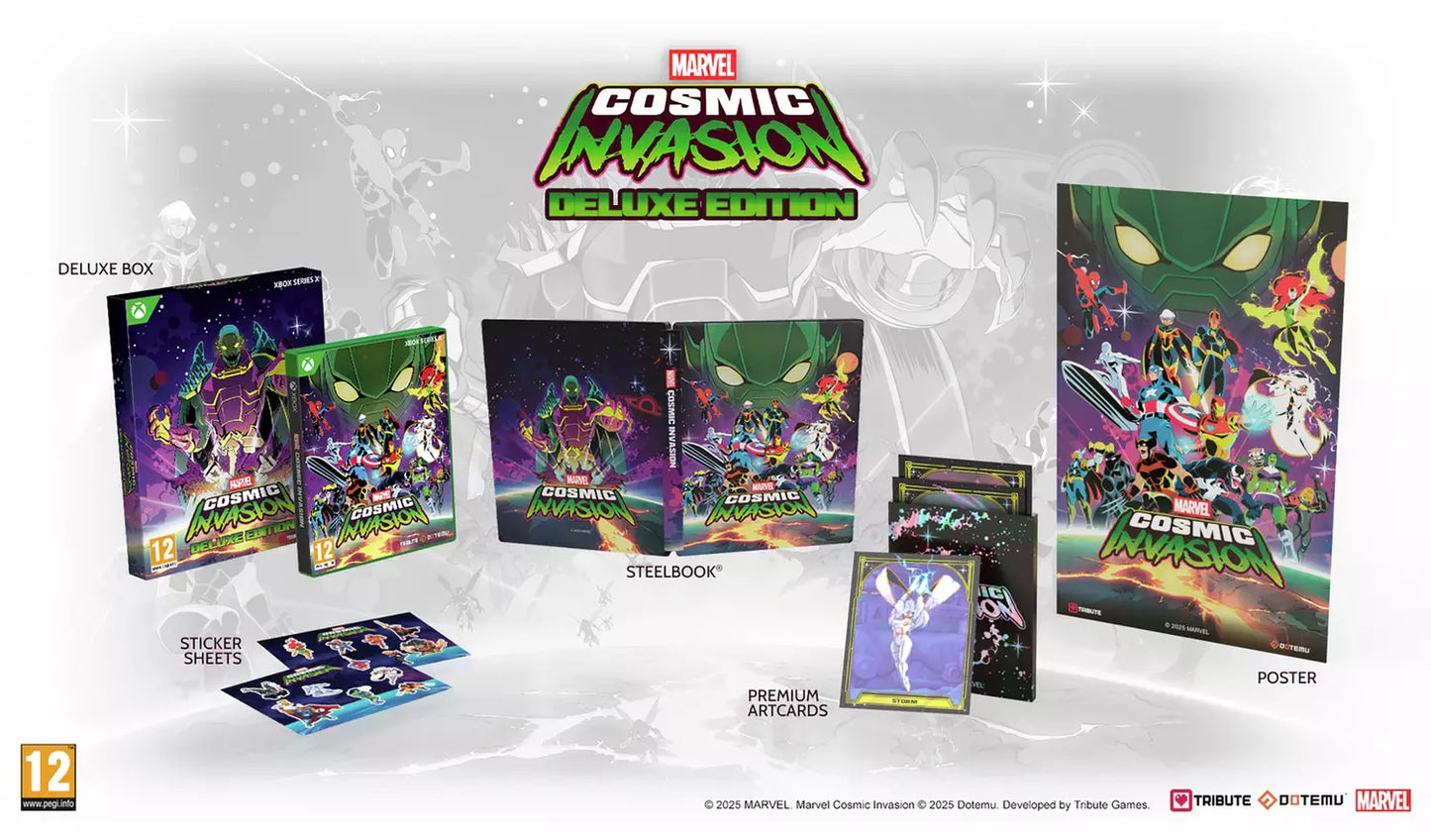 Marvel Cosmic Invasion Dlx Edn – Xbox Series X | Physical Disc | 12+ (New) Xbox