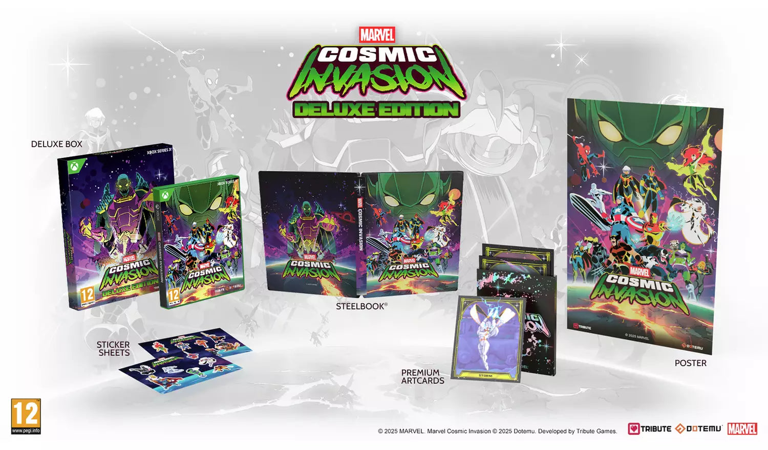 Marvel Cosmic Invasion Dlx Edn – Xbox Series X | Physical Disc | 12+ (New) Xbox