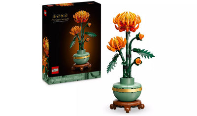 LEGO Icons Chrysanthemum Faux Flower Set for Adults | Ages 18+ | Model 10368 | NEW LEGO