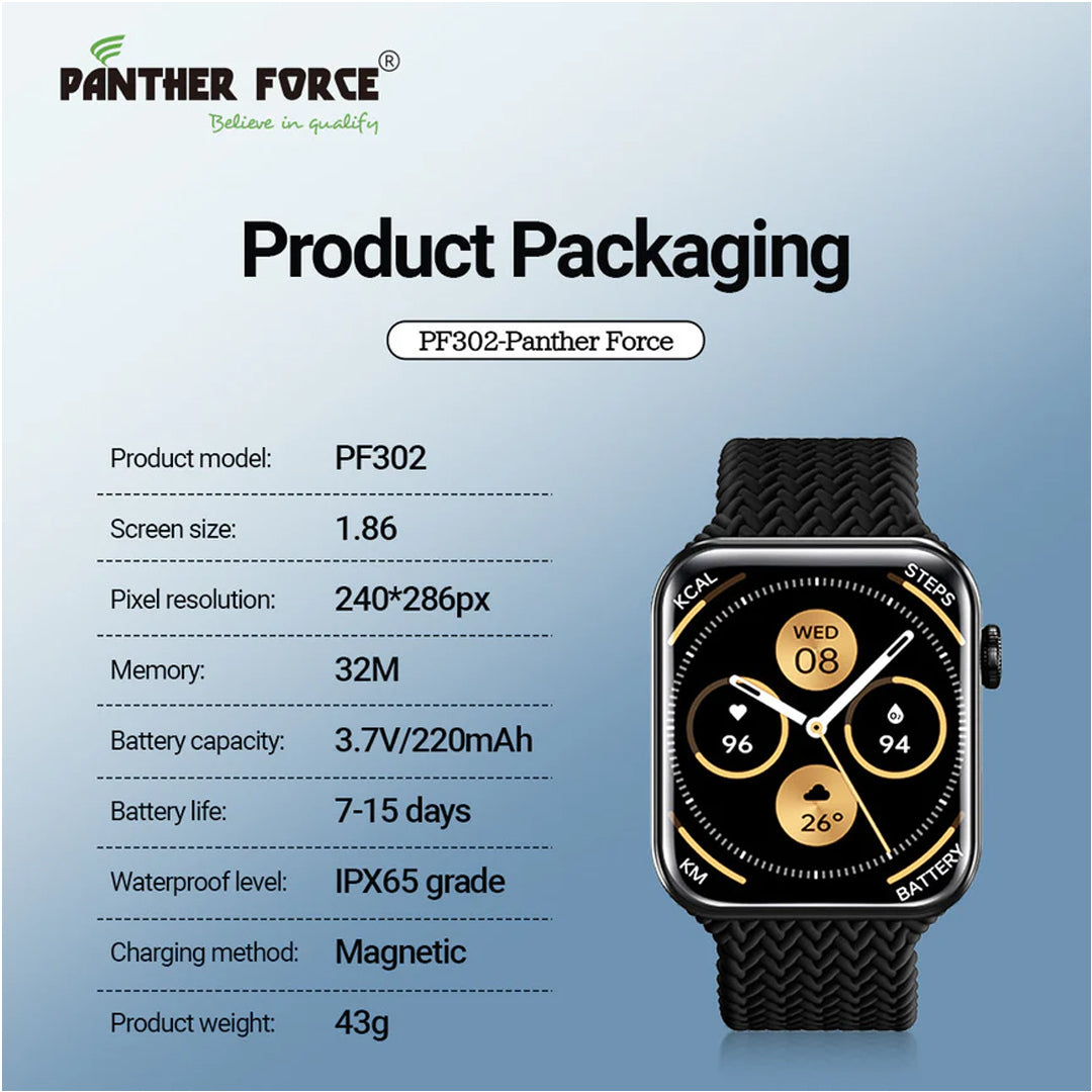The PANTHERFORCE Smartwatch (PF302)