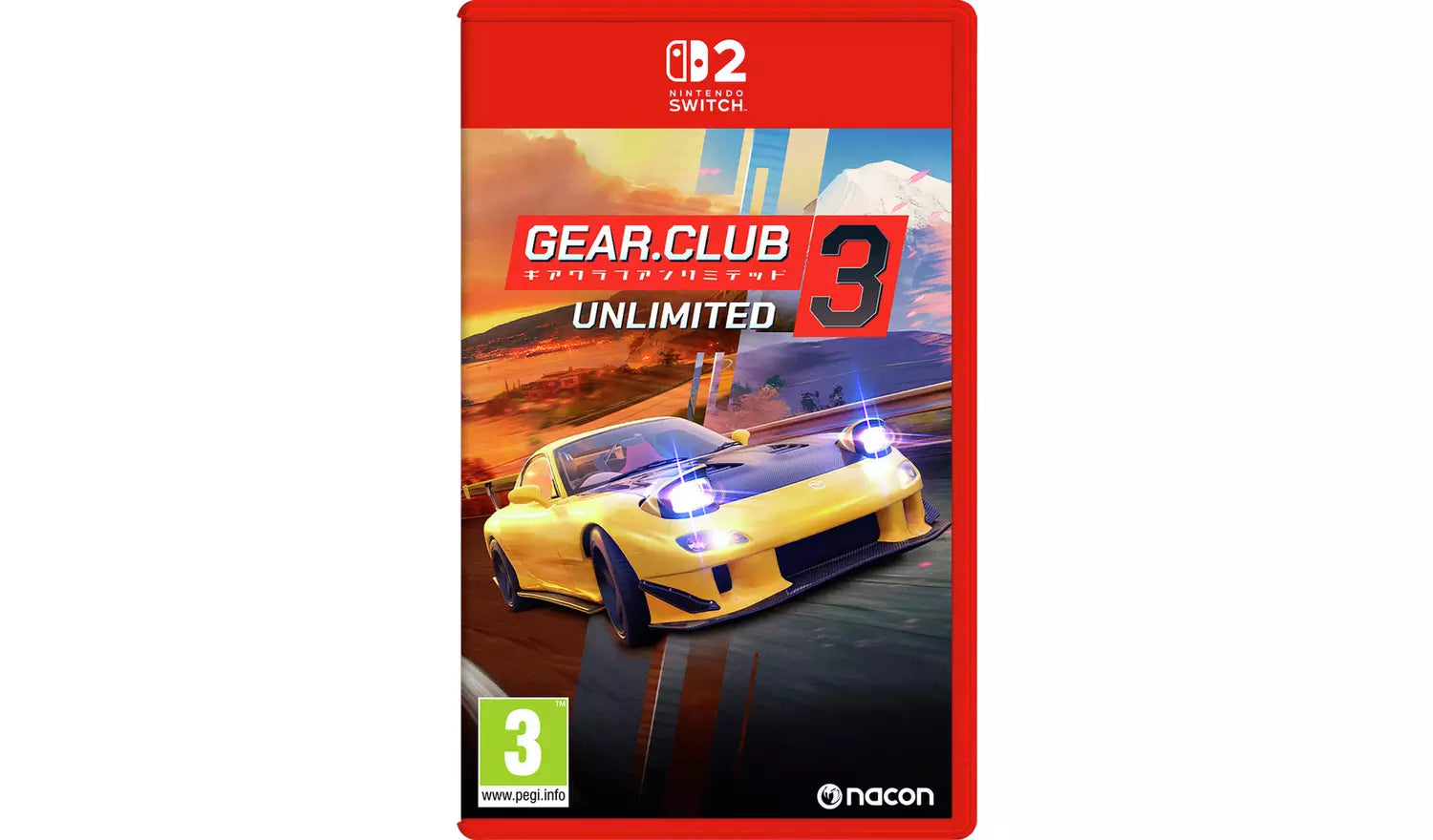 Gear Club Unlimited 3 – Nintendo Switch 2 Game | Physical Game Card | 3+ (New) Nintendo