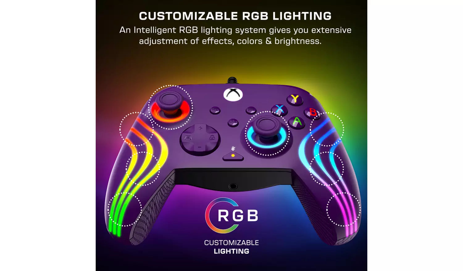 Turtle Beach Afterglow Wave RGB Xbox Wired Controller (New) Turtle Beach