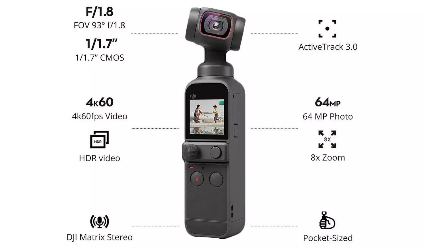 DJI Pocket 2 Gimbal Camera – Creator Combo (New) DJI