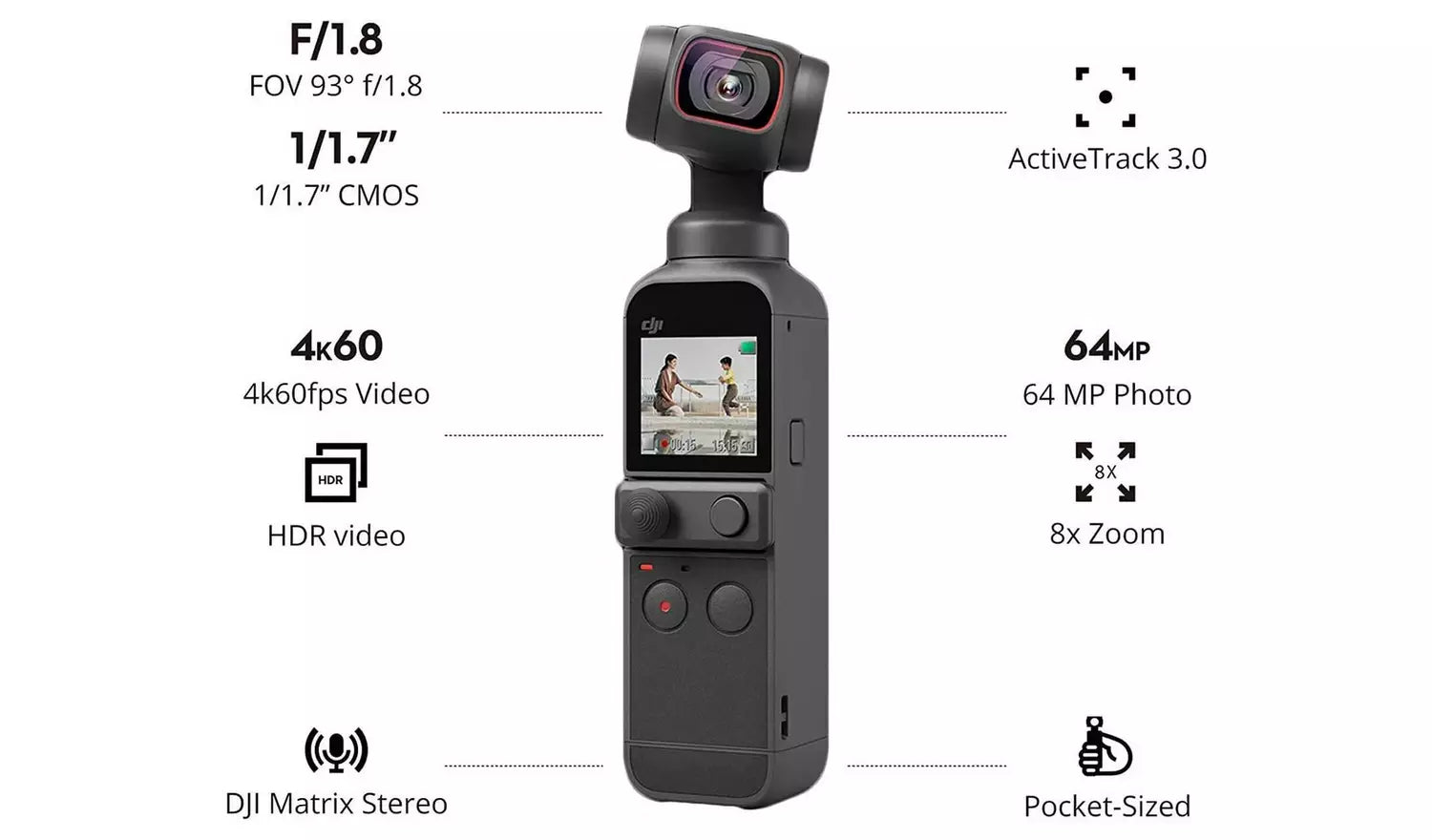 DJI Pocket 2 Gimbal Camera – Creator Combo (New) DJI