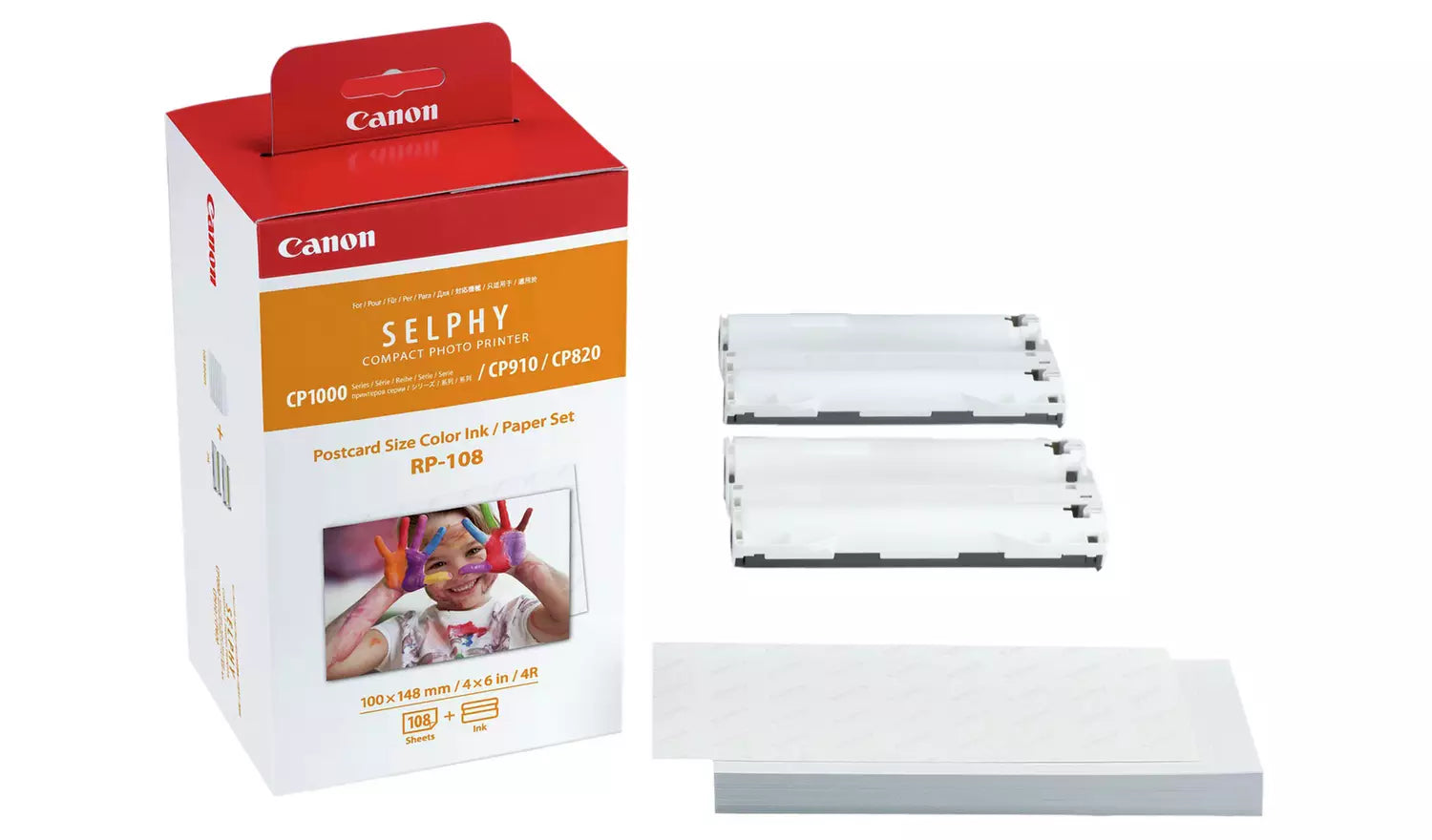 Canon Selphy RP-108 Photo Paper Ink Cartridge - Colour (New) Canon
