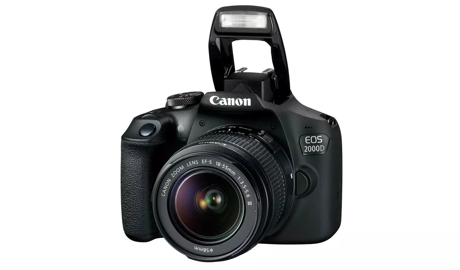 Canon EOS 2000D DSLR Camera with 18-55mm Lens – 24.1MP WiFi & Full HD (New) Canon