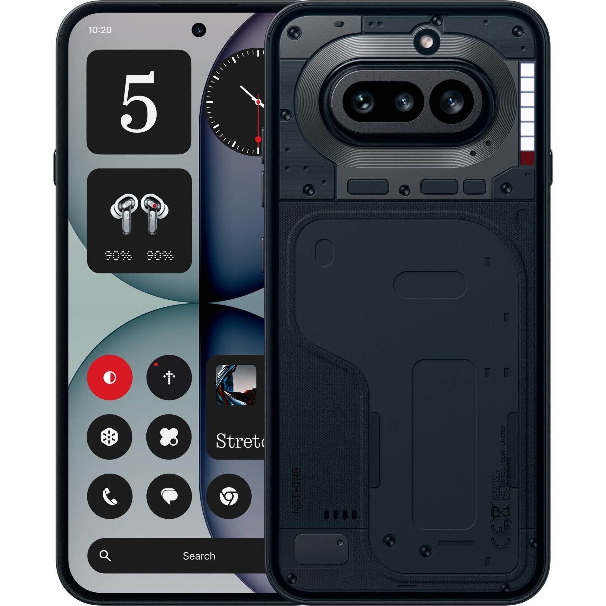 Nothing Phone (4a) 5G 12+256GB Black SIM Free Ai Mobile Phone (New) Nothing