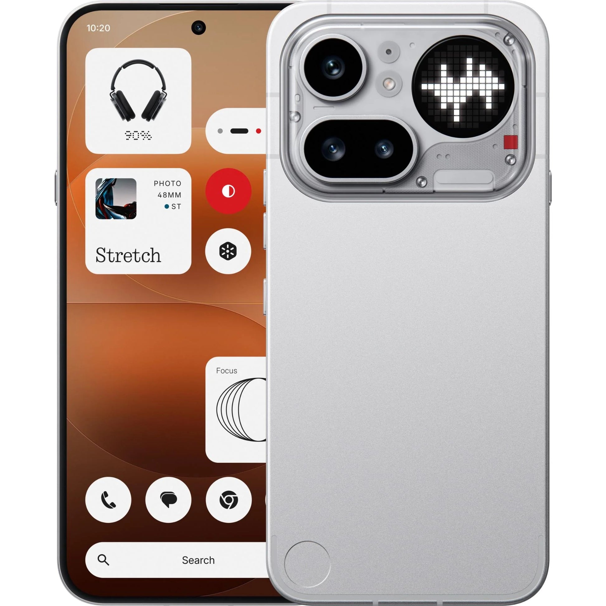 Nothing Phone (4a) Pro 5G 8+128GB Silver SIM Free Ai Mobile Phone (New) Nothing