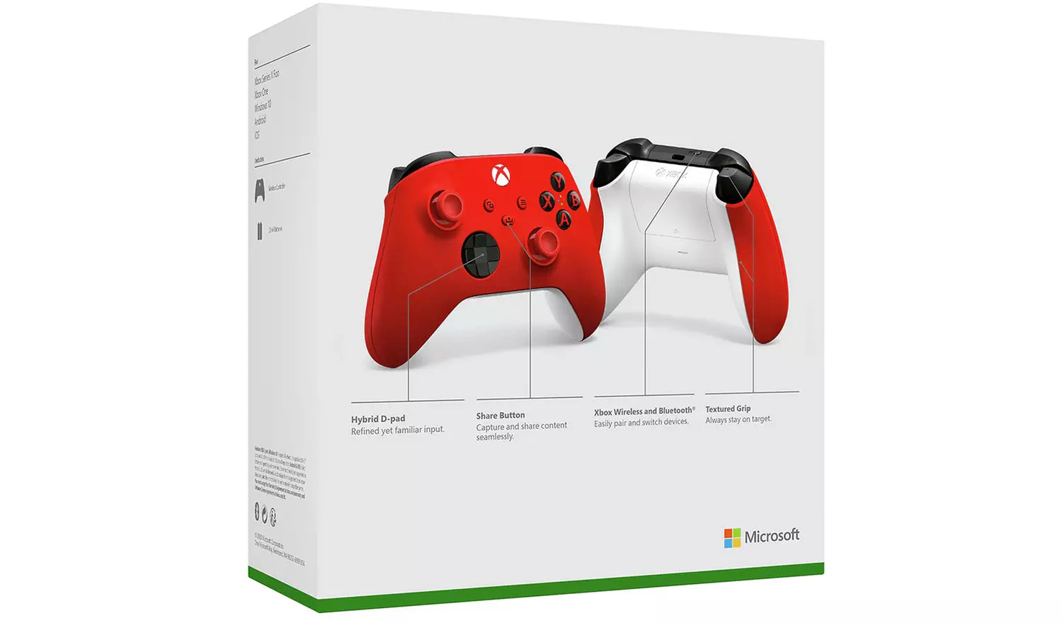 Official Xbox Series X & S Wireless Controller – Pulse Red | Xbox, PC & Mobile Compatible (New) Xbox
