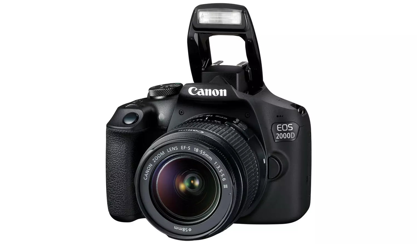 Canon EOS 2000D DSLR Lens Starter Kit (New) Canon