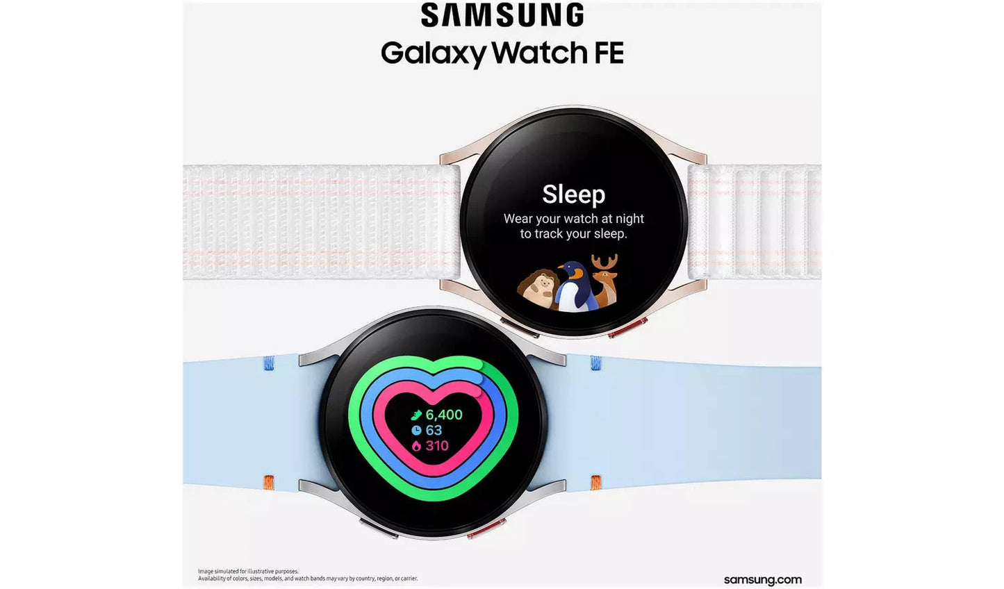 Samsung Galaxy Watch FE – 40mm Bluetooth Smartwatch, Pink (New) Samsung